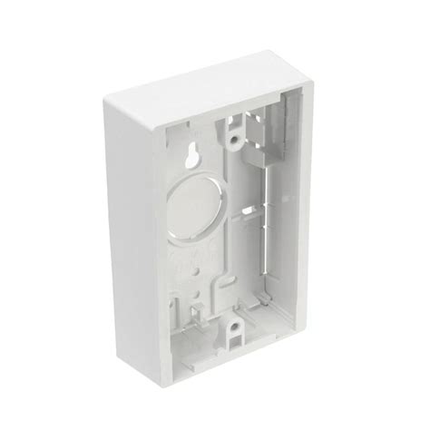 slim or low profile junction box wiring|low profile outdoor outlet box.